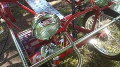 Beach Surrey Company Double Bench Surrey Bike Red