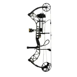 Bear Archery ADAPT Ready to Hunt Compound Bow Package 60 lb Draw Weight Right Hand True Timber Strata