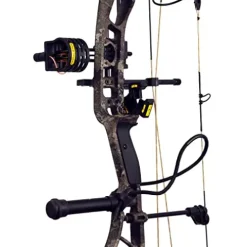 Bear Archery ADAPT Ready to Hunt Compound Bow Package 60 lb Draw Weight Right Hand True Timber Strata