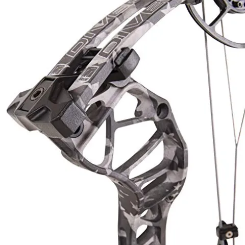 Bear Archery Divergent One Nation RH 60″ Bow Black & White