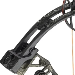 Bear Archery Escalate Adult Compound Bow Package 70 lb Draw Weight Right Hand True Timber Strata