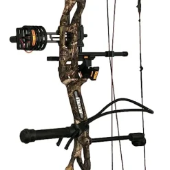 Bear Archery Prowess Ready to Hunt Compound Bow Package for Women and Youth Right Hand Mossy Oak Break Up Country DNA
