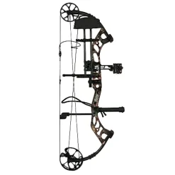 Bear Archery Prowess Ready to Hunt Compound Bow Package for Women and Youth Right Hand Mossy Oak Break Up Country DNA