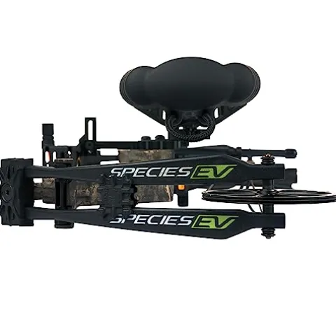 Bear Archery Species EV Ready to Hunt Compound Bow Package 60 lb Left Hand True Timber Strata