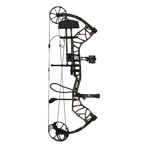 Bear Archery Species EV Ready to Hunt Compound Bow Package 60 lb Left Hand True Timber Strata