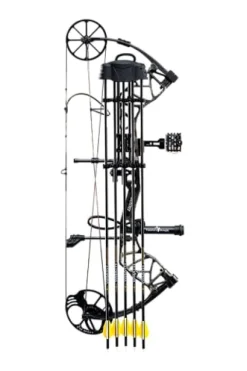 Bear Archery Species XT Ready to Hunt Compound Bow 70lb Draw Weight Right Hand True Timber Strata/Black