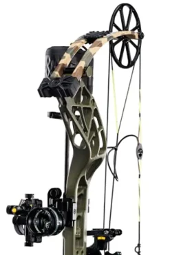 Bear Archery The Hunting Public Adapt 2+ Ready to Hunt Compound Bow Package Right Hand Throwback Green