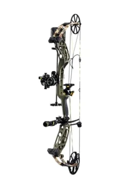 Bear Archery The Hunting Public Adapt 2+ Ready to Hunt Compound Bow Package Right Hand Throwback Green