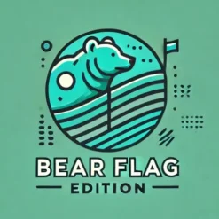 BEAR FLAG EDITION Pack of 1000 Blue Snow Stakes 48 Inches Long