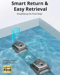 Beatbot AquaSense Cordless Robotic Pool Vacuum Cleaner Silver