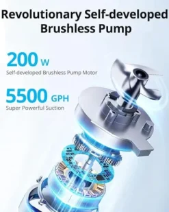 Beatbot AquaSense Cordless Robotic Pool Vacuum Cleaner Silver