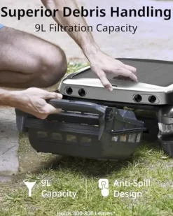 Beatbot iSkim Ultra Solar Robotic Pool Skimmer Silver Gray