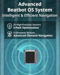 Beatbot iSkim Ultra Solar Robotic Pool Skimmer Silver Gray