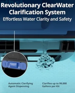 Beatbot iSkim Ultra Solar Pool Skimmer Robot Dark Blue