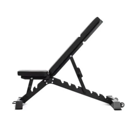 Bells of Steel Adjustable Weight Bench Black