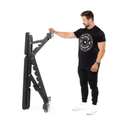 Bells of Steel Adjustable Weight Bench Black