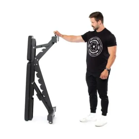 Bells of Steel Adjustable Weight Bench Black