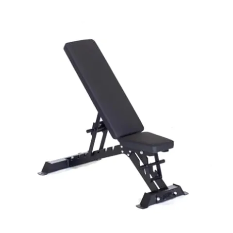 Bells of Steel Adjustable Weight Bench Black