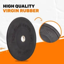 Bells of Steel Bumper Plates Black