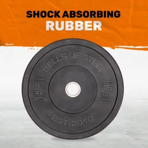 Bells of Steel Bumper Plates Black