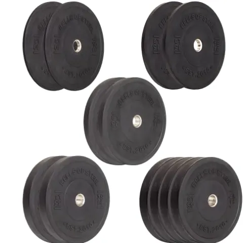Bells of Steel Bumper Plates Black