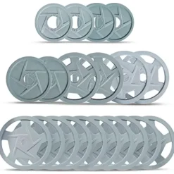 Bells of Steel Cast Iron Weight Plates Gray