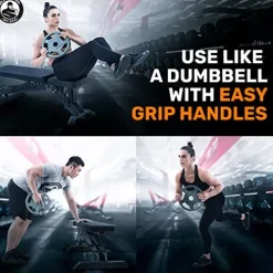 Bells of Steel Cast Iron Weight Plates – Mighty Grip Olympic Weight Plates Gray