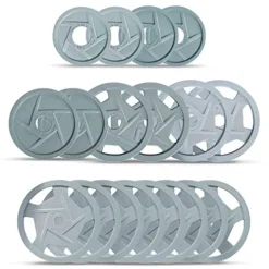 Bells of Steel Cast Iron Weight Plates Gray