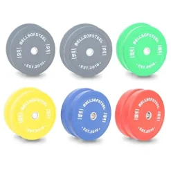 Bells of Steel Colored Bumper Plates – Olympic Weight Set