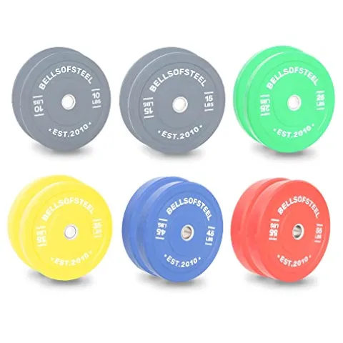 Bells of Steel Colored Bumper Plates – Olympic Weight Set