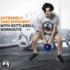 Bells of Steel Competition Kettlebell – Commercial and Home Gym – Strength Training – 36 kg Grey