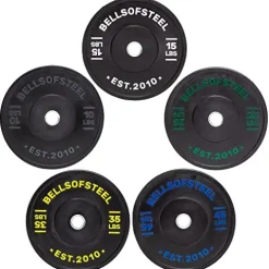 Bells of Steel Dead Bounce Conflict Bumper Plates – Olympic Weight Set