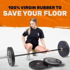 Bells of Steel Dead Bounce Conflict Bumper Plates – 160 lb Olympic Weight Set