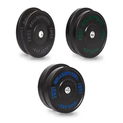 Bells of Steel Dead Bounce Conflict Bumper Plates – 160 lb Olympic Weight Set