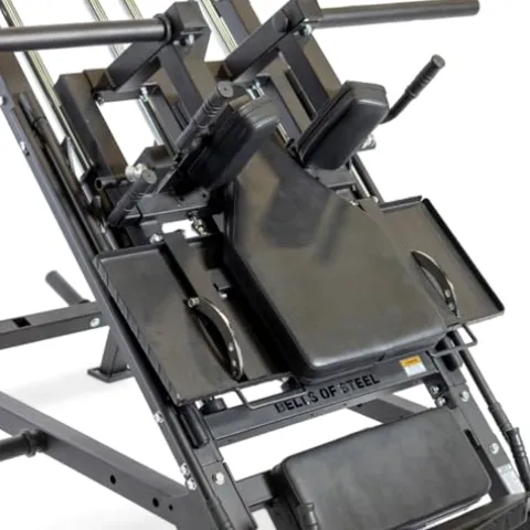 Bells of Steel Leg Press Hack Squat Machine Black