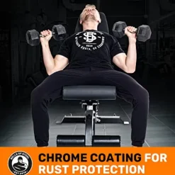 Bells of Steel Rubber Hex Dumbbells Set Black