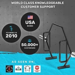 Bells of Steel Trap Bar Premium Hex Bar Deadlift Black