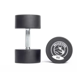 Bells of Steel Urethane Dumbbells Set 80lb Pair