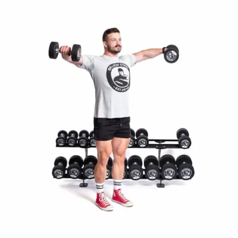 Bells of Steel Urethane Dumbbells Set – 140lb Pair