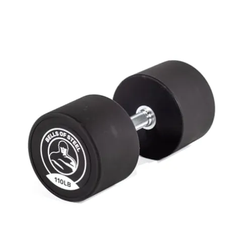 Bells of Steel Urethane Dumbbells Set – 140lb Pair