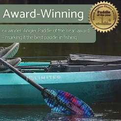 BENDING BRANCHES Angler Pro Versa-Lock Kayak Fishing Paddle Radiant