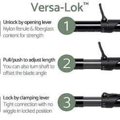 BENDING BRANCHES Angler Pro Versa-Lock Kayak Fishing Paddle Radiant