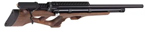 Benjamin Akela BPA22W .22-Caliber Pellet PCP Hunting Air Rifle Bullpup Brown