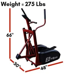 Best Fitness BFE2 Elliptical Trainer Machine Red