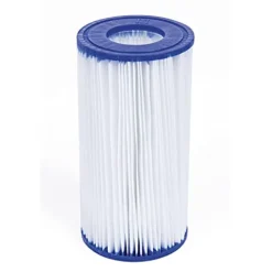 Bestway Above Ground Swimming Pool with Cleaning Kit Gray