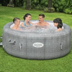 Bestway Coleman Honolulu AirJet Inflatable Hot Tub with EnergySense Cover – Bestway