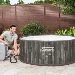 Bestway Coleman Napa AirJet Inflatable Hot Tub with EnergySense Cover