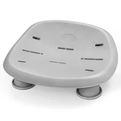 Bestway Coleman SaluSpa Sicily 180 AirJet Inflatable Hot Tub with Spa Seat & Headrest Gray