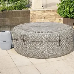 Bestway Madrid SaluSpa 2-4 Person Inflatable Hot Tub with AirJets and App Control