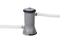 Bestway Power Steel Above Ground Pool Set White/Gray